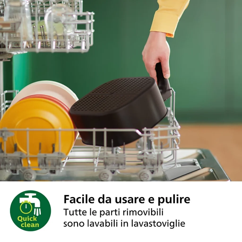 Philips Series 5000 Connessa Airfryer XXL, 7,2L (1,4Kg), Friggitrice ad aria 16-in-1, Wifi, Tecnologia Rapid Air